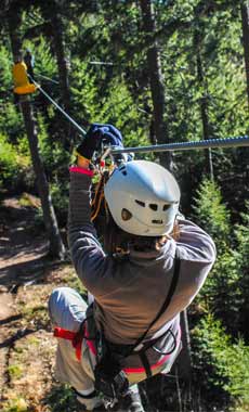 Zip Lining in Montana and Yellowstone National Park