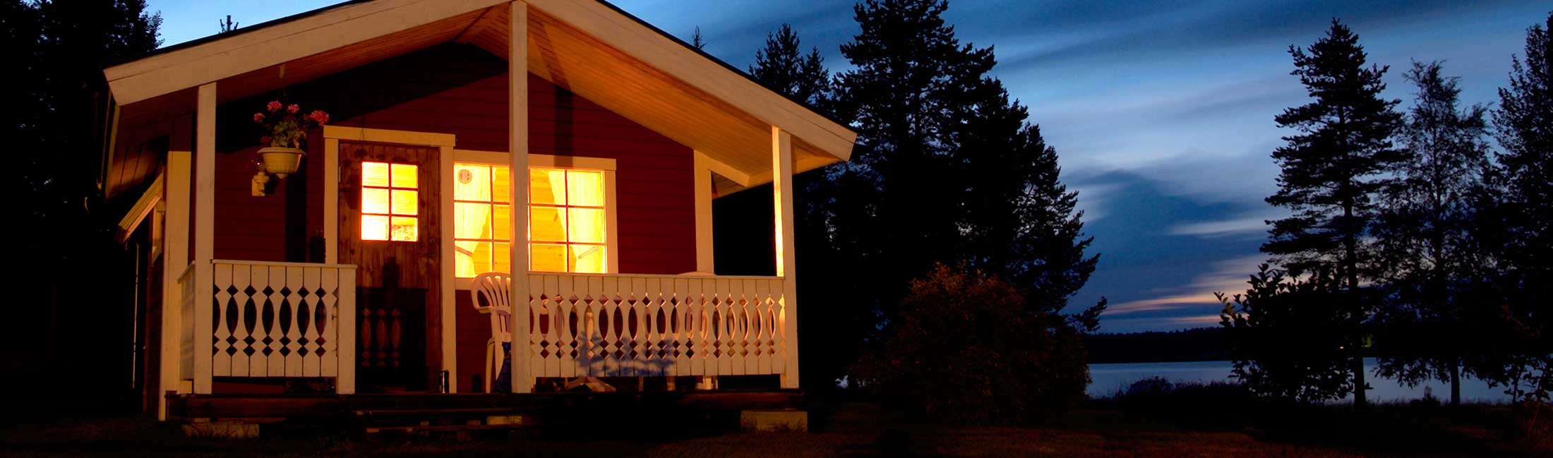 A Western Rose Cabin